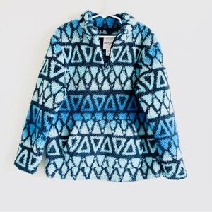 Cat & Jack Sherpa Fleece Half Zip Pullover